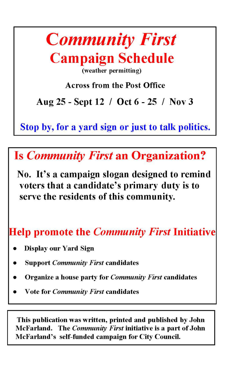 Page 2 Right Side of August 25 Mailer